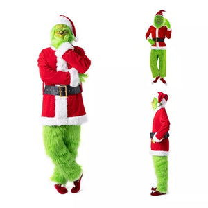 FANTASIA COMPLETA GRINCH PAPAI NOEL NATAL COSPLAY