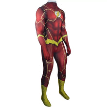 Carregar imagem no visualizador da galeria, FANTASIA THE FLASH MACACÃO 3D ADULTO PROFISSIONAL
