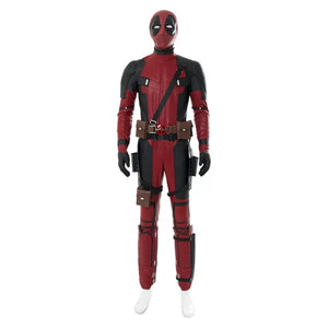 FANTASIA PROFISSIONAL DEADPOOL COSPLAY COMPLETO