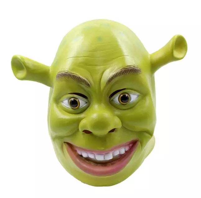 Máscara Careta De Shrek Ogro