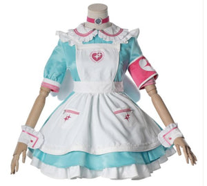 FANTASIA RIAMU YUMEMI - IDOLM@STER COSPLAY VESTIDO MAID