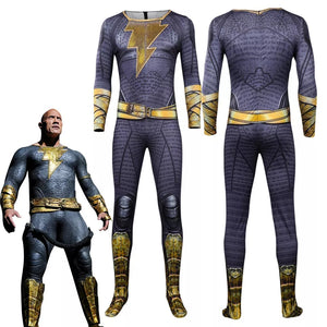 FANTASIA ADÃO NEGRO - BLACK ADAM MACACÃO 3D