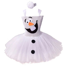 Carregar imagem no visualizador da galeria, FANTASIA VESTIDO INFANTIL OLAF - FROZEN
