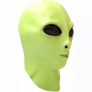 MÁSCARA ALIEN ALIENÍGENA E.T.   VERDE COSPLAY