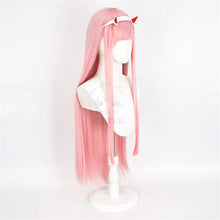 Carregar imagem no visualizador da galeria, PERUCA ZERO TWO - COSPLAY DARLING IN THE FRANXX + ACESSÓRIO
