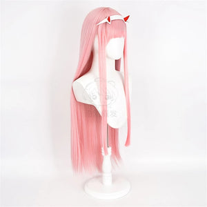 PERUCA ZERO TWO - COSPLAY DARLING IN THE FRANXX + ACESSÓRIO