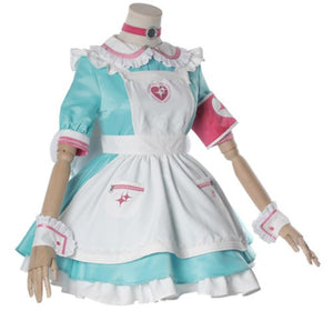 FANTASIA RIAMU YUMEMI - IDOLM@STER COSPLAY VESTIDO MAID